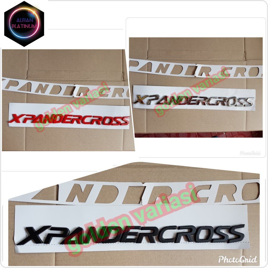 Engine Hood / Emblem Logo Kap Mesin Xpander Cross Variasi Mobil