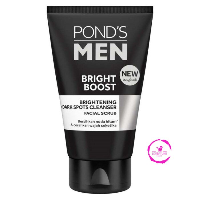 Ponds Men Facial Foam Bright Boost 100G and Face Moisturizer 20Ml