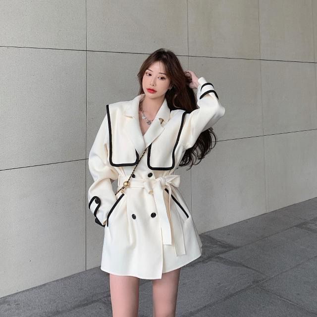 IMPORT IRENE WOMAN BLAZER COAT WINTER AUTUMN SPRING OUTER MUSIM GUGUR MUSIM PANAS JAKET WANITA