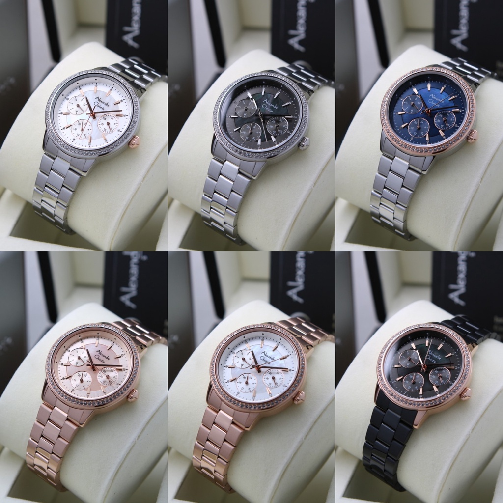 JAM TANGAN WANITA ALEXANDRE CHRISTIE AC 2A53 ORIGINAL GARANSI RESMI 1 TAHUN