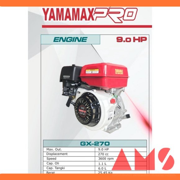 MESIN ENGINE / MESIN PENGGERAK GX 270 YAMAMAX