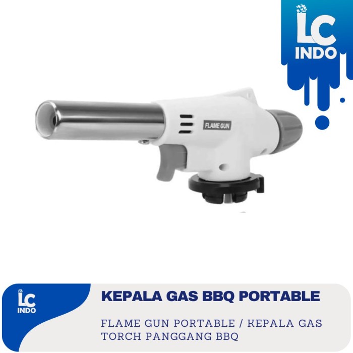 Flame Gun torch gas LPG / Kepala Gas bakaran BBQ Las Portable