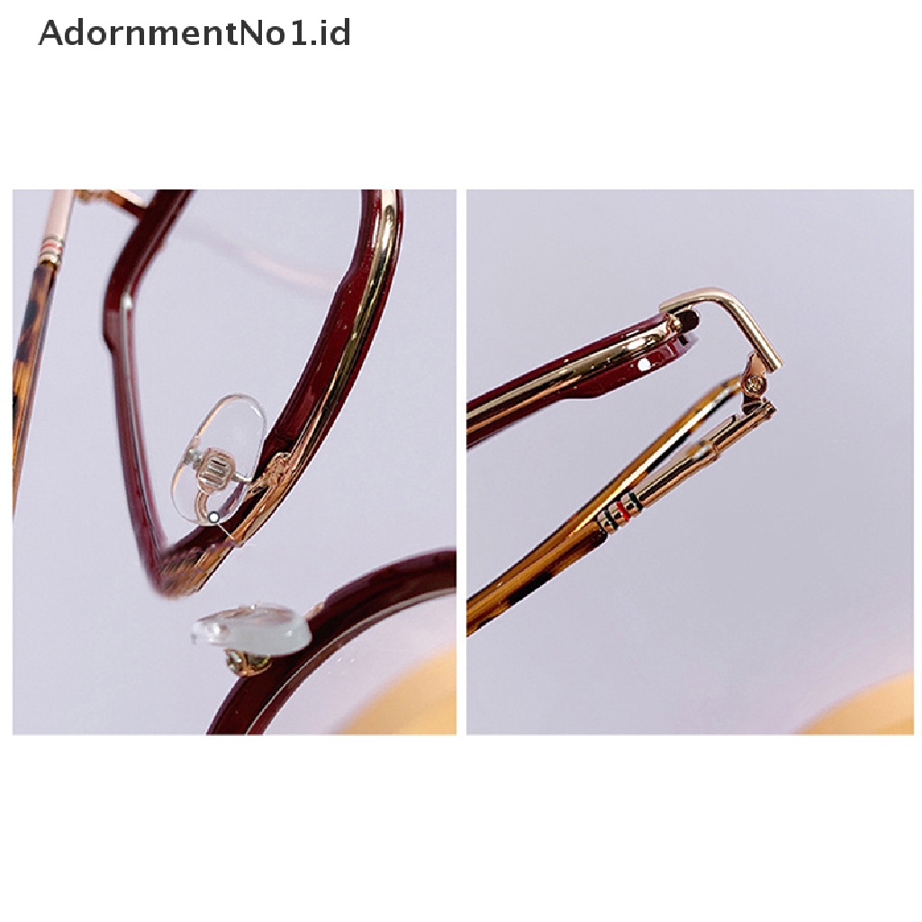 [AdornmentNo1] Ins Tanpa makeupSquare frame Glassestransparan Eyewear Glasses Untuk Wanita [ID]