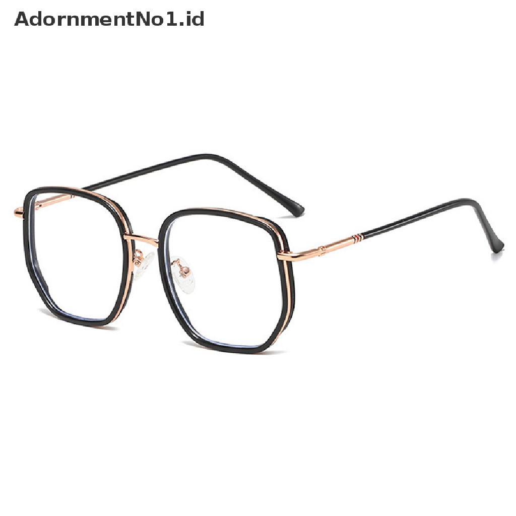 [AdornmentNo1] Ins Tanpa makeupSquare frame Glassestransparan Eyewear Glasses Untuk Wanita [ID]