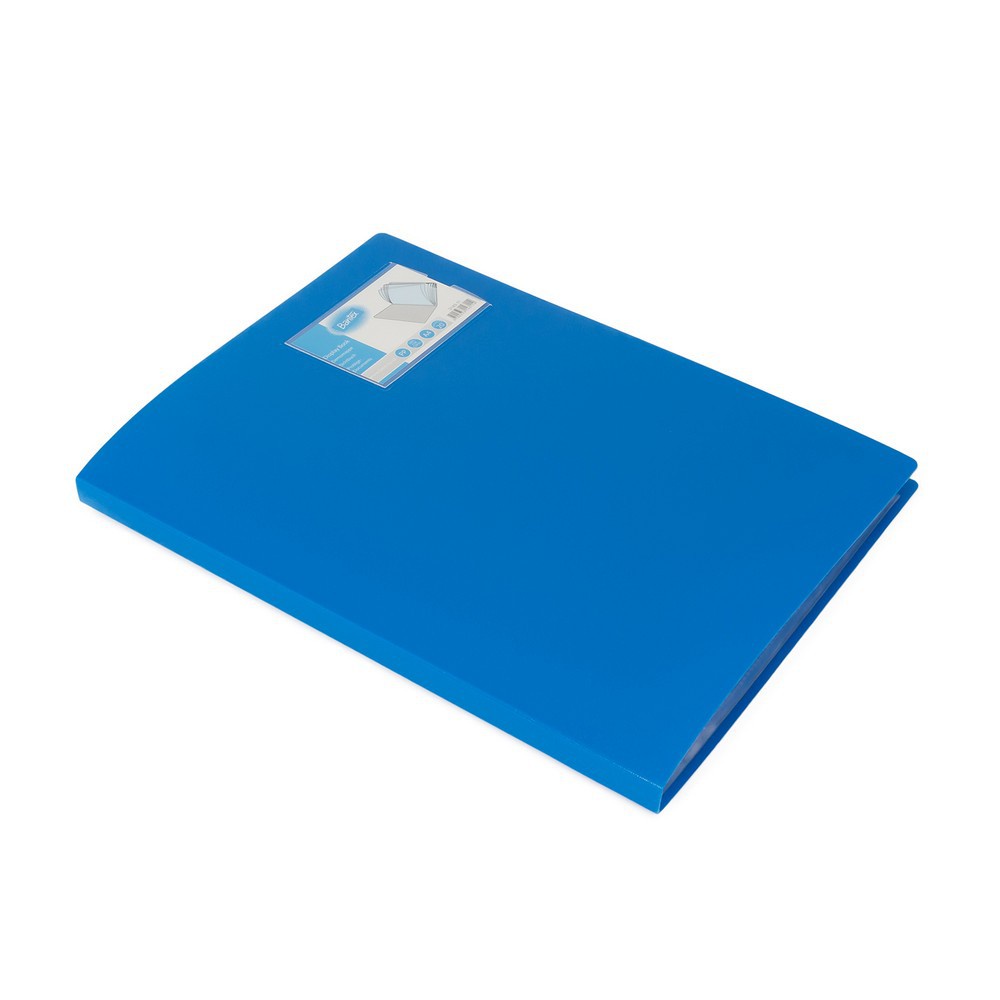 

Bantex Display Book Clear Holder 20 Pockets A4 Cobalt Blue