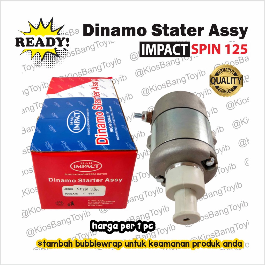 Dinamo Starter Stater Assy Suzuki SPIN 125 (IMPACT)