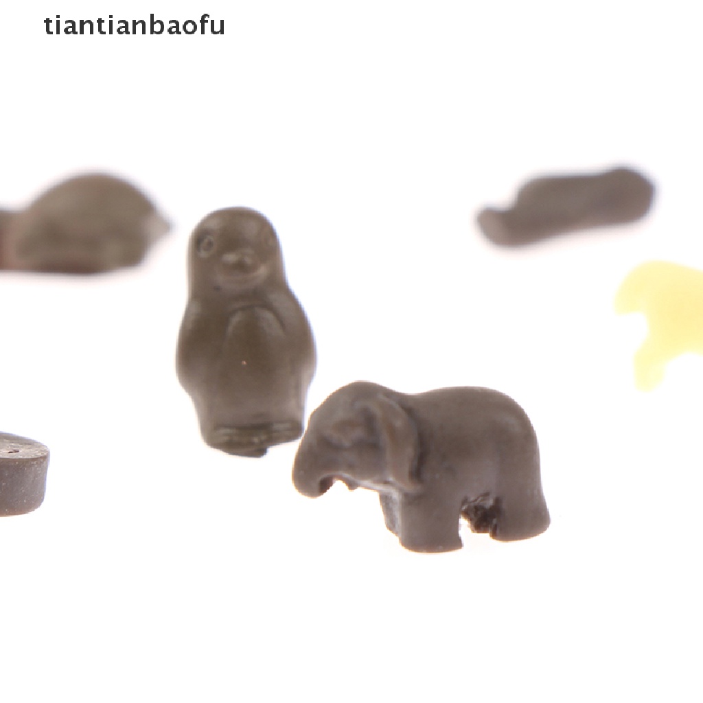 [tiantianbaofu] Skala1per12rumah Boneka Miniatur Hewan Makanan Ringan Coklat Kotak set Pretend Play Food Boutique