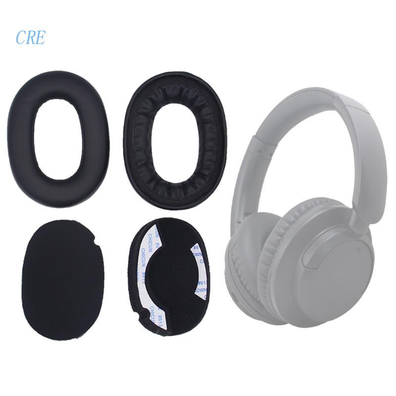 Cre 2-Piece Earpads Ear Cushion Earpads Pengganti Untuk Reparasi Headphone Elite 85H