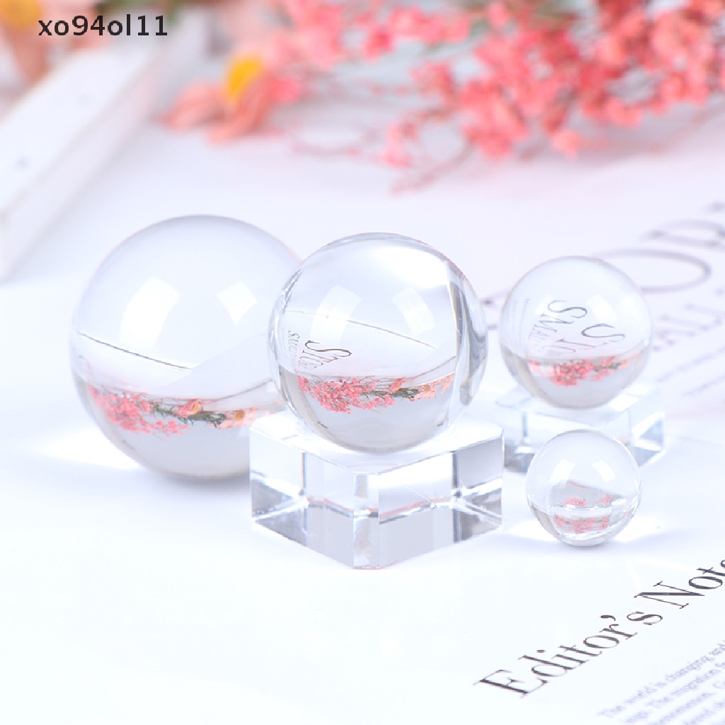 Xo 1Pc Bola Kristal Bening Healing Sphere Properti Fotografi Dekorasi Rumah OL