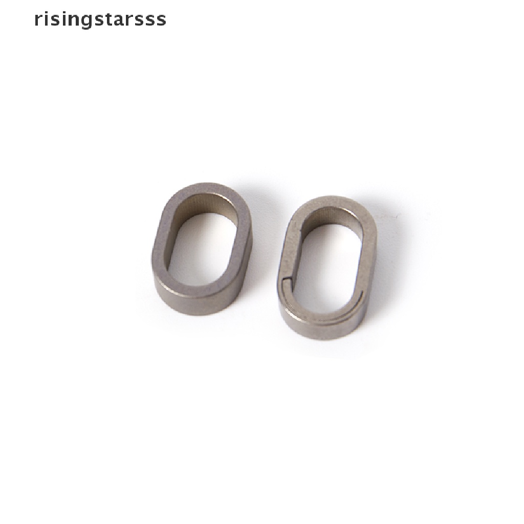 Rsid Span-new Gesper Titanium Mini Kecil Gantungan Kunci Pinggang Rantai Aksesoris Outdoor Alat Jelly