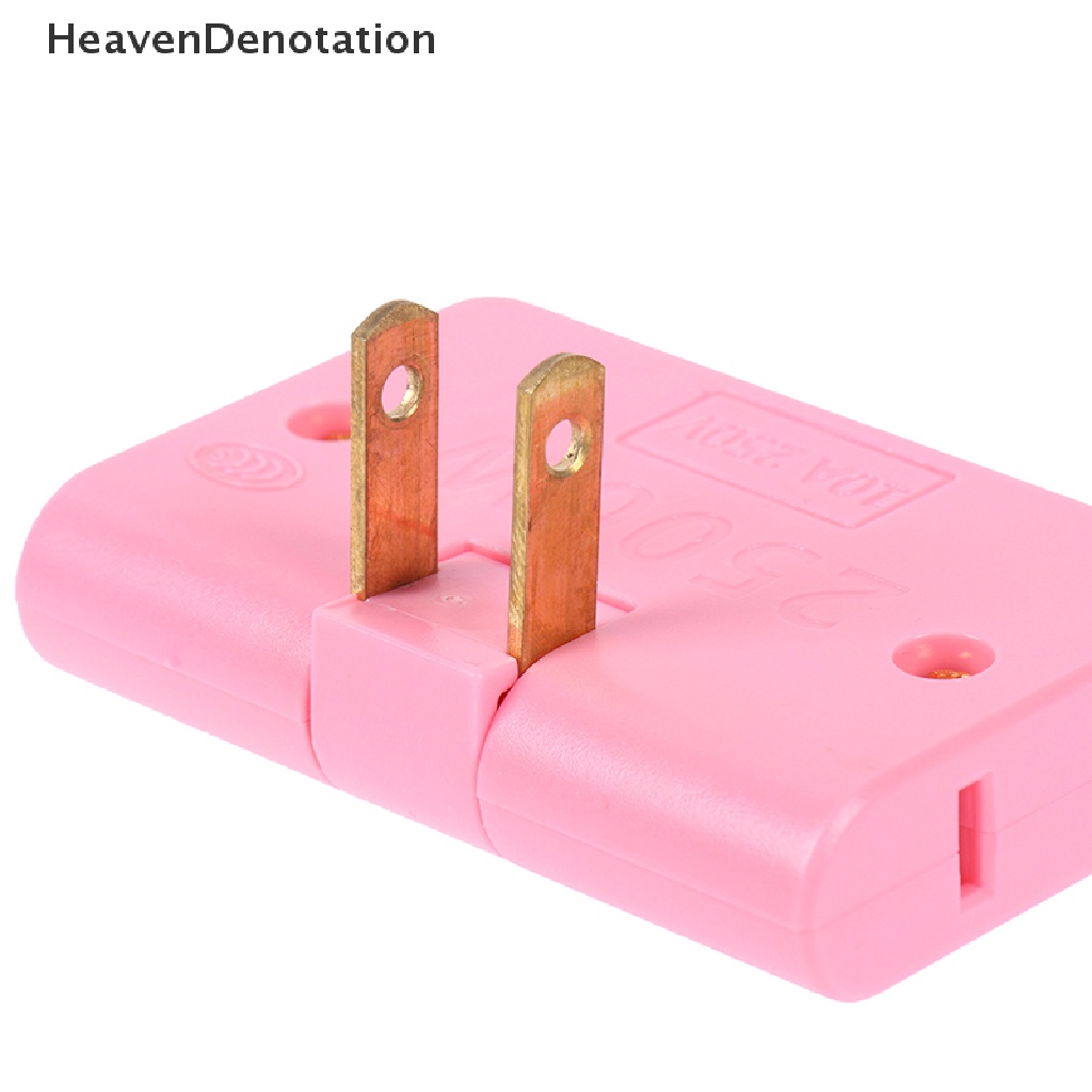 [HeavenDenotation] Konverter Stop Kontak Yang Dapat Diputar 180derajat Multi Plug Slim Wireless Outlet Adapter HDV