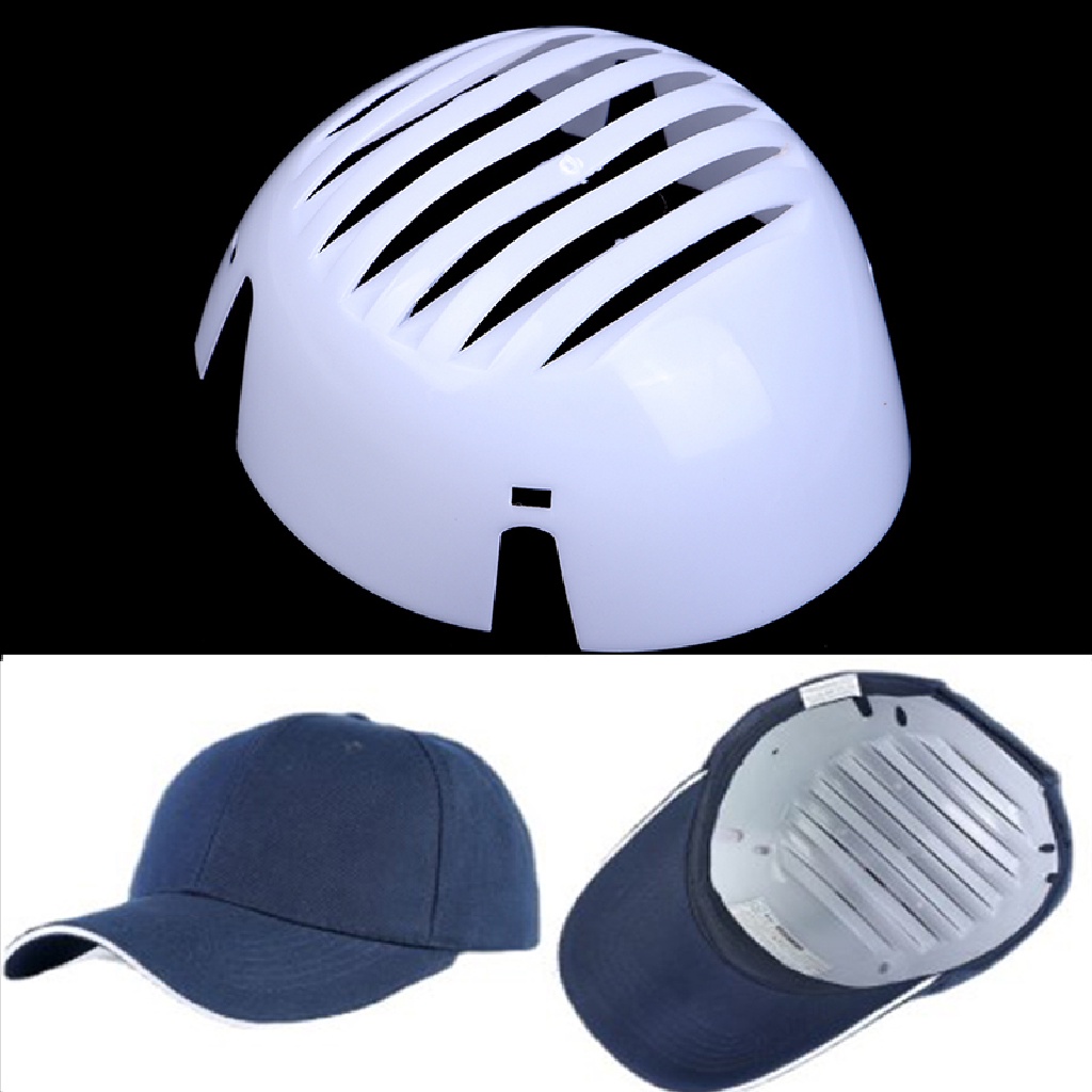 [HeavenDenotation] Helm Safety Topi Pelindung Lapisan PE Bump Cap Insert Ringan Anti-Tabrakan Topi Lapisan Untuk Safety Helm Topi Baseball Topi PE Topi Shell Baseball Universal H