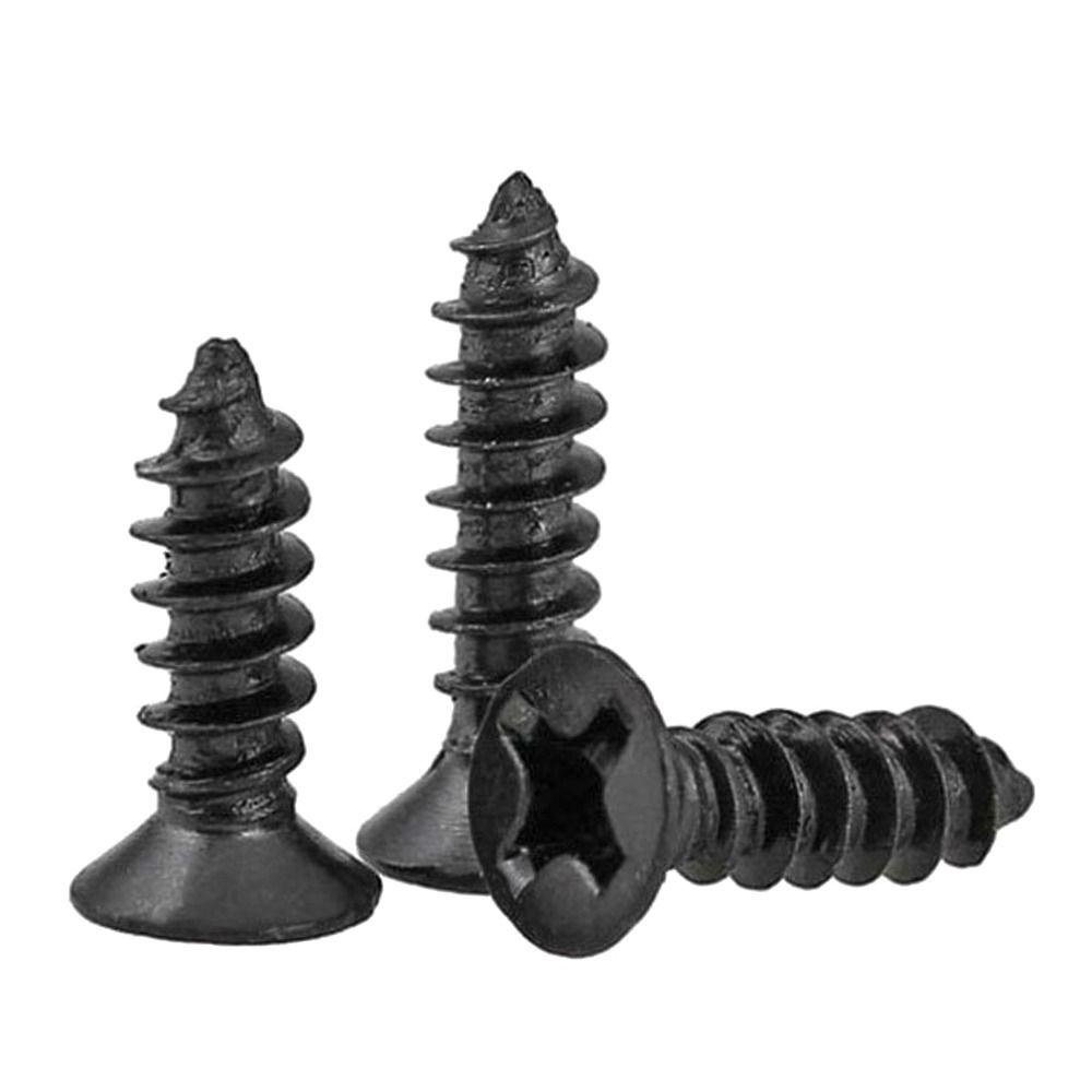 Nanas 200pcs/pack Self Tapping Screw Tahan Lama M1.4 3mm-10mm Tipis Silang