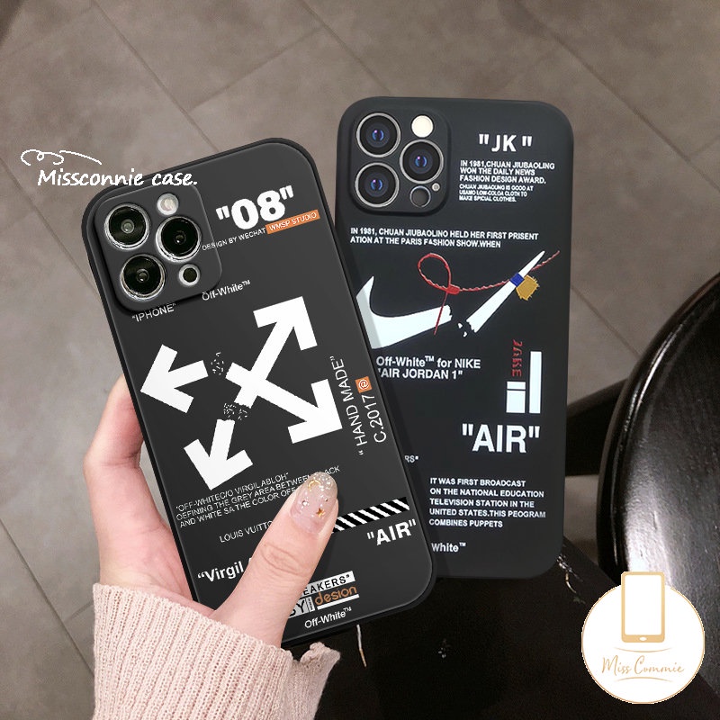 Casing Edge Lurus Infinix Hot 10 12 11 9 Play Smart 4 5 6 Plus Note 11 12 G96 8 12pro 12 2023 Hot 11 8 11s 9 20 20s 12 10t 10s 10Lite 12i Street Fashion Stiker Label Putih Sarung
