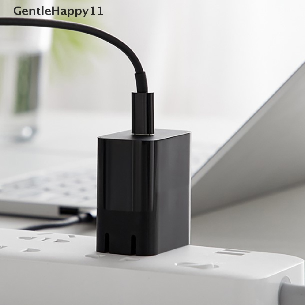 Gentlehappy 65W 3A 1.5M PD Fast Charge USB TYPE C Male Input To DC Power Line TYPE-C To Square Port Cable Untuk Kabel Cas Daya Lenovo id