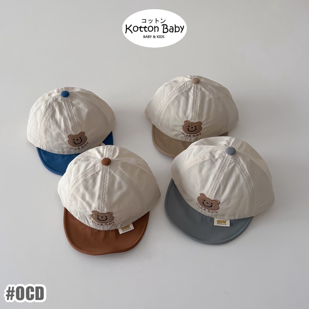 1-4 thn | TOPI BASEBALL ANAK BAYI KARAKTER LUCU UNISEX CATALOG OIMG OCD