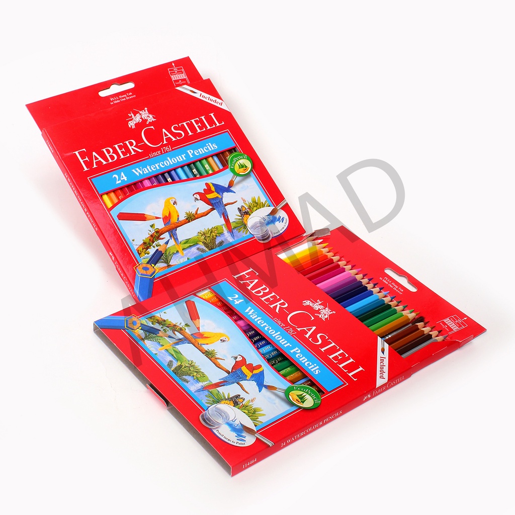 

Faber Castell Pensil Warna Watercolour 24WP [ SET ]