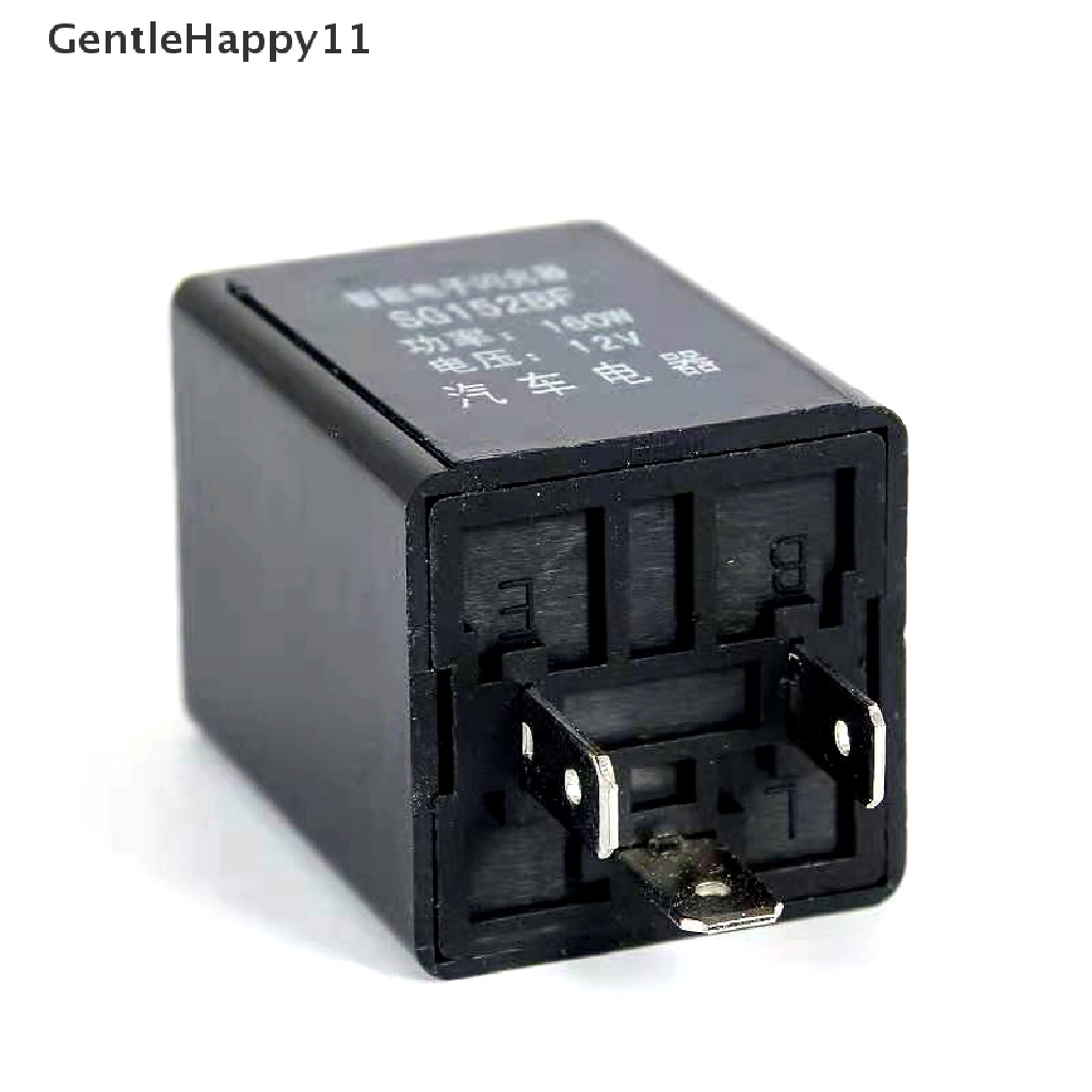 Gentlehappy 3pin Indikator Mobil Motor 12V LED Relay Fix Blinker Flasher Indicator id