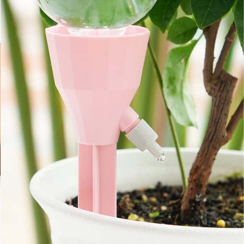 1pc Rumah Timing Adjustable Drip Sistem Irigasi Otomatis Penyiraman Paku Tanaman Taman Indoor Pot Tanaman Alat Irigasi