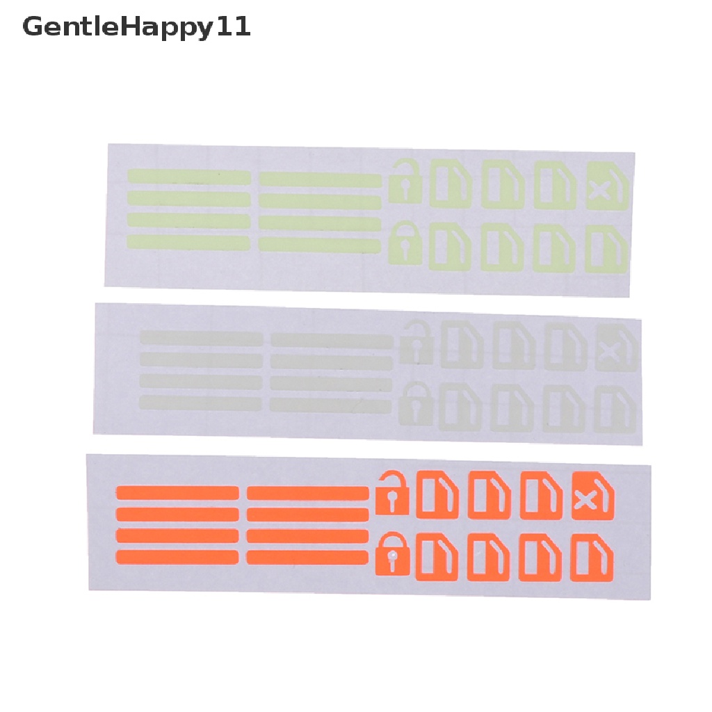 Gentlehappy Stiker Mobil Saklar Jendela Mobil Luminous Sticker Door Window Lift Button Sticker id