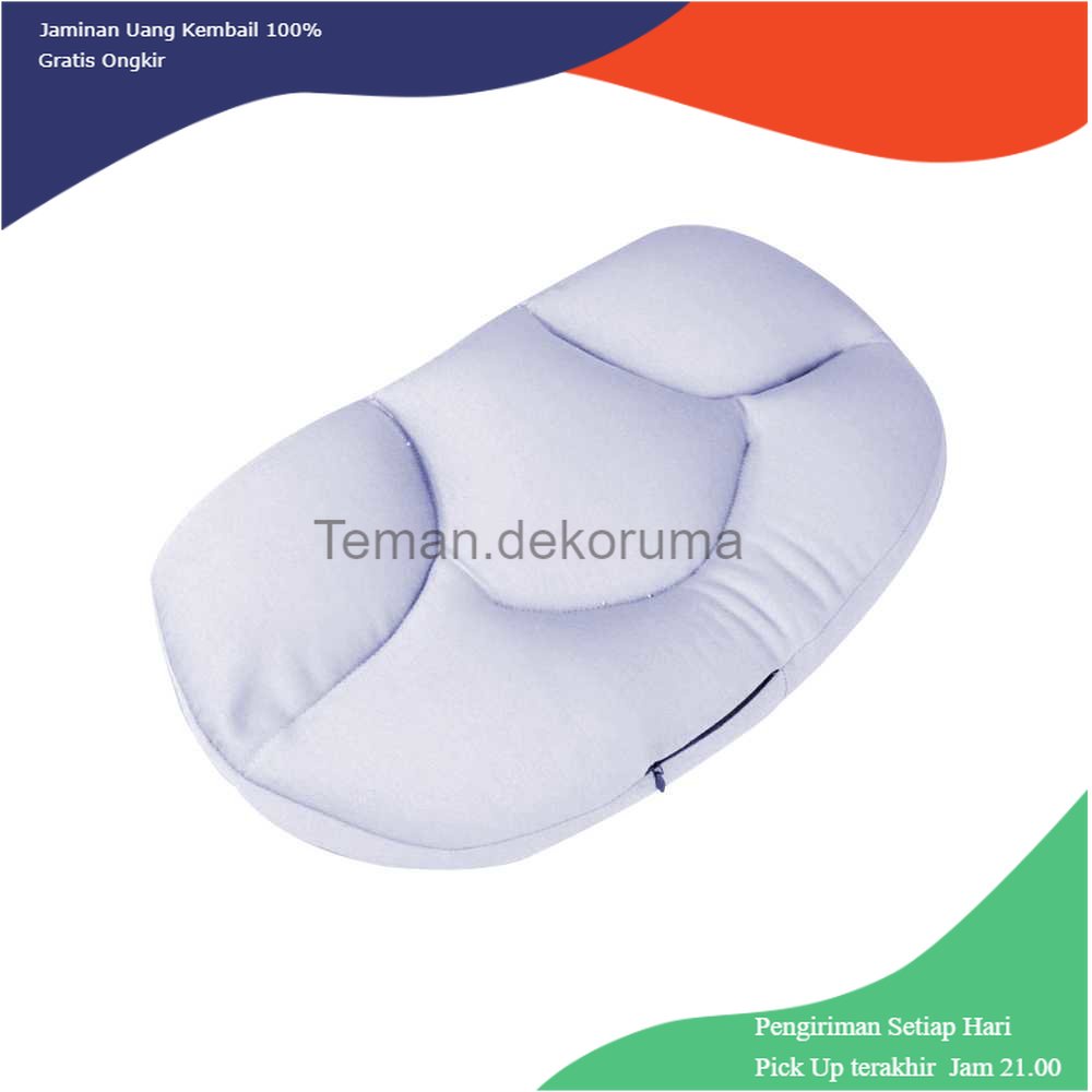 TD - RTG ARR Bantal Leher Ergonomis 3D Memory Foam Neck Cloud Pillow - AR01