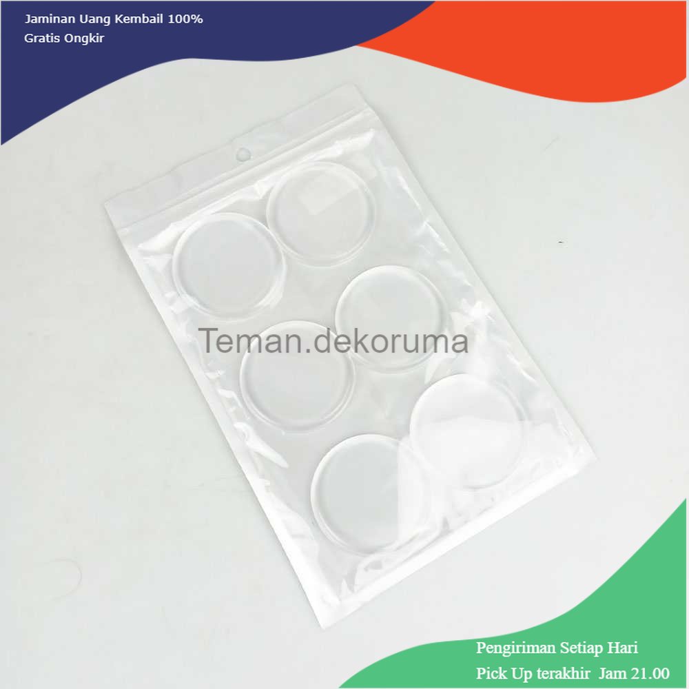 TD - RTG CHITOP Penahan Pintu Anti-Collision Door Stopper 50mm 6 PCS - DS482