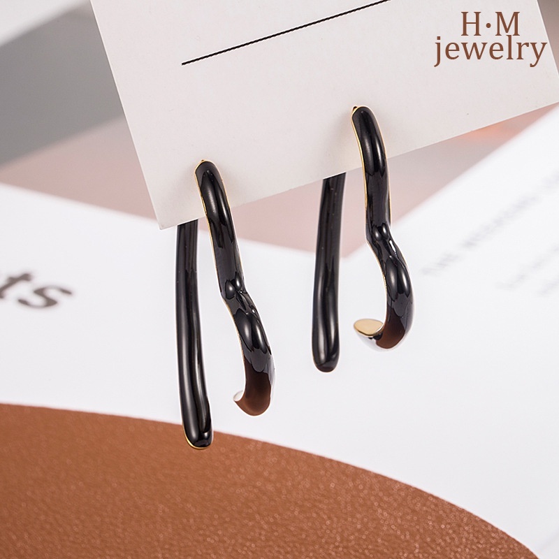 S925 Perak2023Baru Trendi Cinta Dingin Anting Hati Anting Bermutu Tinggi