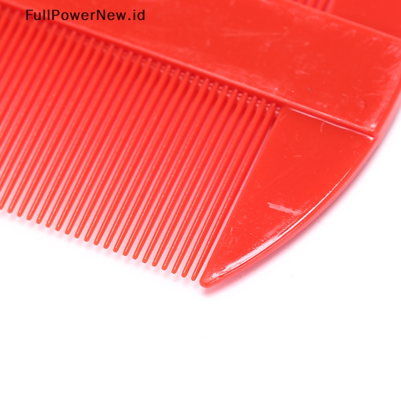 Power 2warna Sisir Kutu Kepala Dua Sisi Sisir Rambut Sisir Kutu Kepala nit hair combs ID