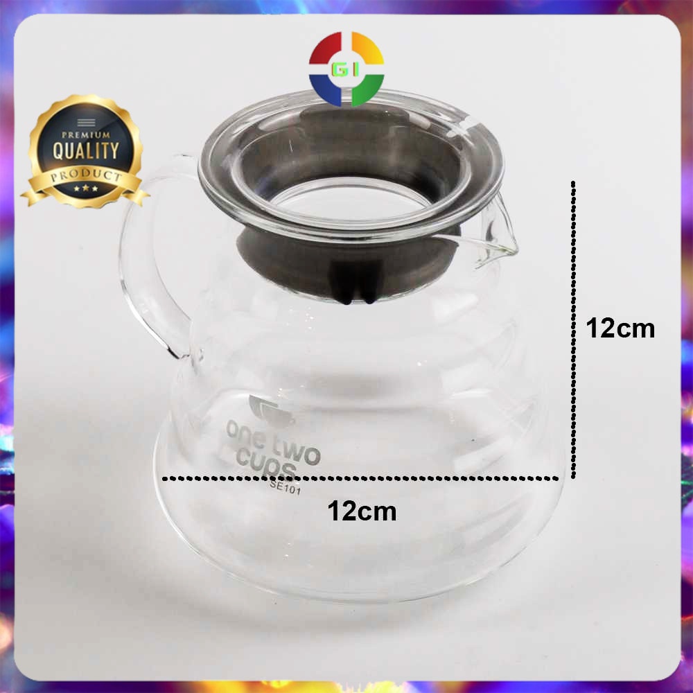 Teko Serbaguna Coffee Maker Pot V60 Drip Kettle Teko Kopi Barista 600 ml - SE101 - No Color