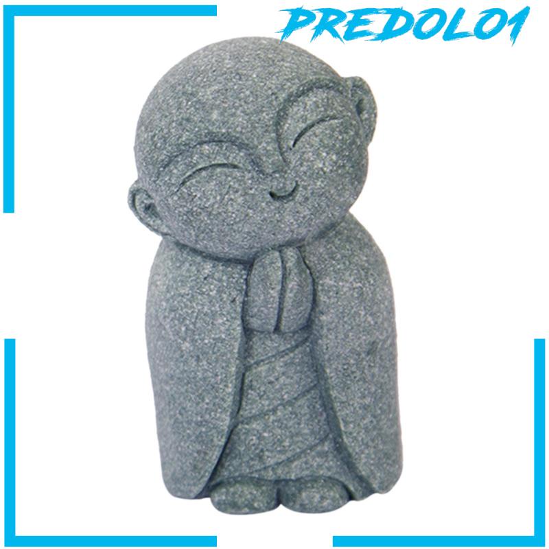 [Predolo1] Patung Monk Hiasan Tangki Ikan Buddha Mini Untuk Taman Teahouse Tabletop