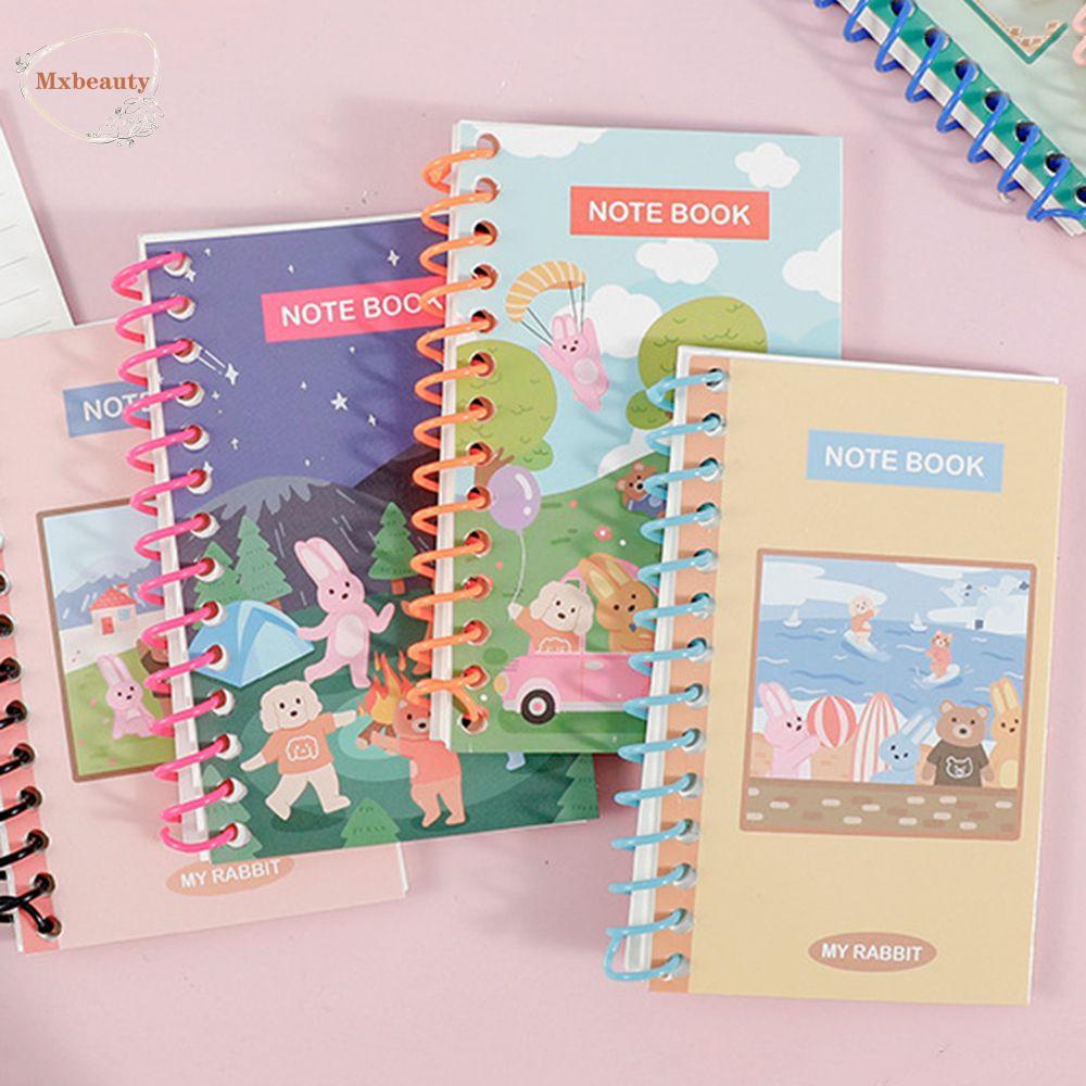 Mxbeauty Mini Diary Notebook Portable Korea Beruang Planner Siswa Sekolah Alat Tulis Supply Bunny Sketchbook Kids Diary Book