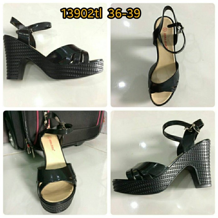 jelly shoes bara bara sepatu wedges munafie sepatu wanita 13902