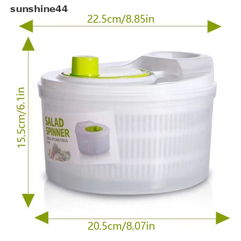 Sunshine Vegetables Salad Spinner Dehidrator Sayuran Daun Selada Cuci ID