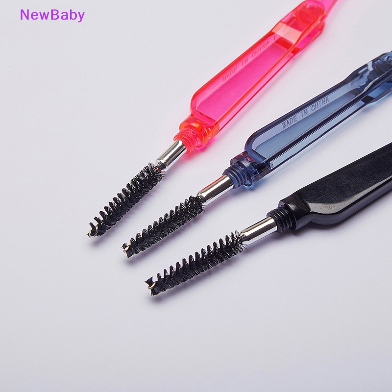 Newbaby Sikat Bulu Mata Stainless Steel Dual purpose Eyelash Comb Sisir Bulu Mata Alis ID