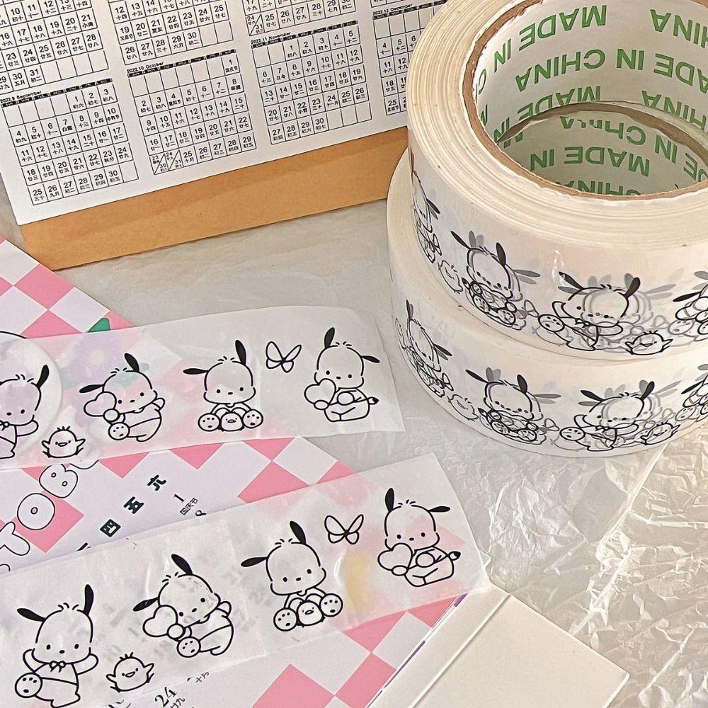 [Elegan] Express Box Packing Tape KT Cat Perekat Snoopy Kekuatan Tinggi DIY Hadiah Kerajinan Viskositas Tinggi Surat Sealing Tape