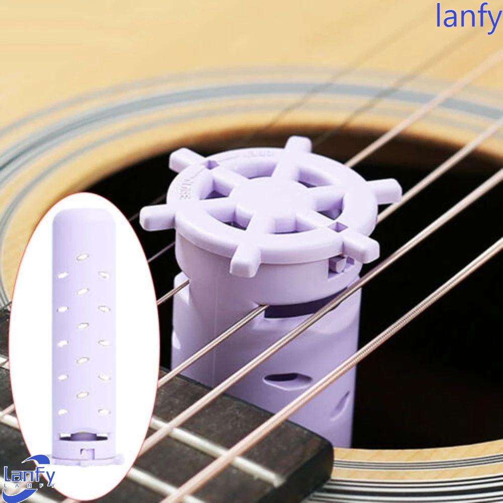 Lanfy Pelembab Gitar Berguna Tahan Lama Lembab Anti-Kering Anti-panel Retak Instrumen Senar Lubang Suara Humidifier