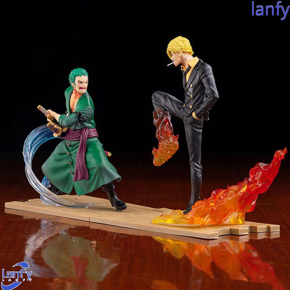 Lanfy Action Figure Anime Jepang 16CM Kartun Vinsmoke Sanji