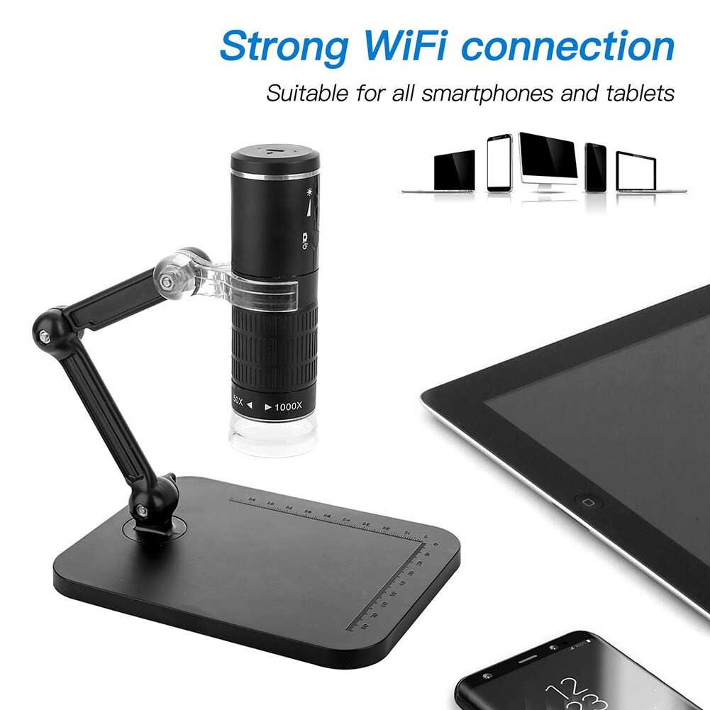 MOGE Mikroskop Digital WiFi Microscope HD 1000x Magnification - F210 ( Mughnii )