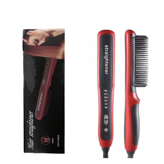 ASL-908 Catok Sisir Pelurus Rambut Fast Hair Straightener