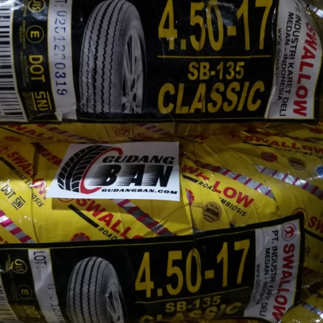 Swallow 450 4.50 - 17 Ring 17 Classic SB 135 Ban motor Japstyle