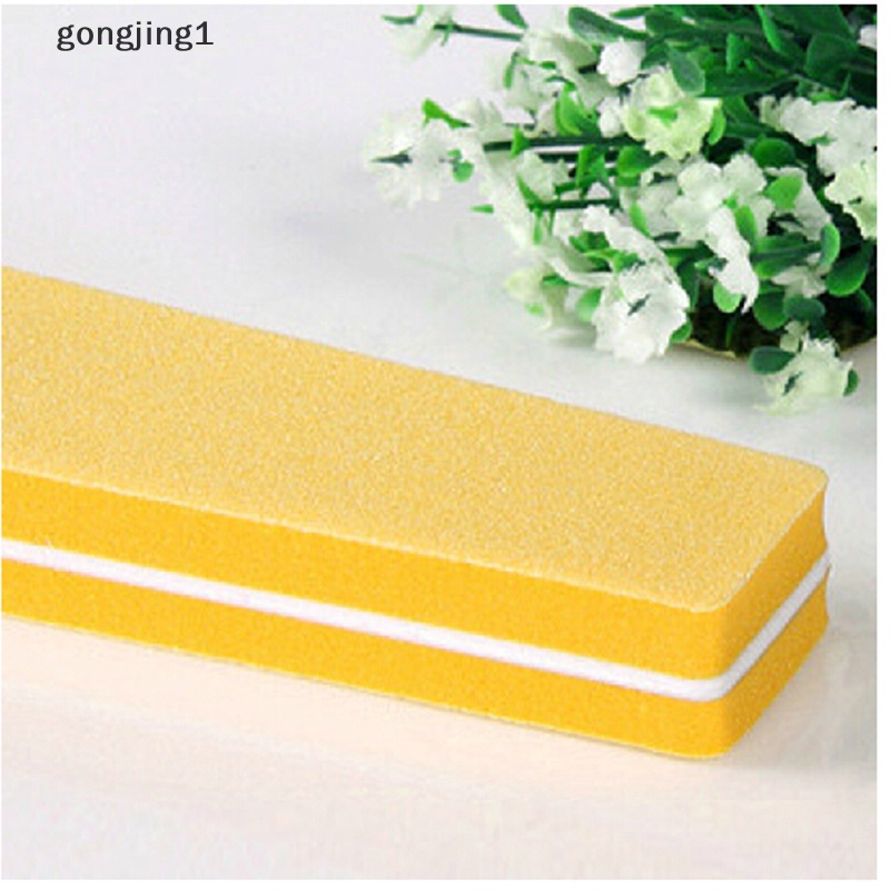 Ggg Kikir Kuku Buffer Nail Art Tips Buffing File Spons Manicure Sanding Block Tools ID