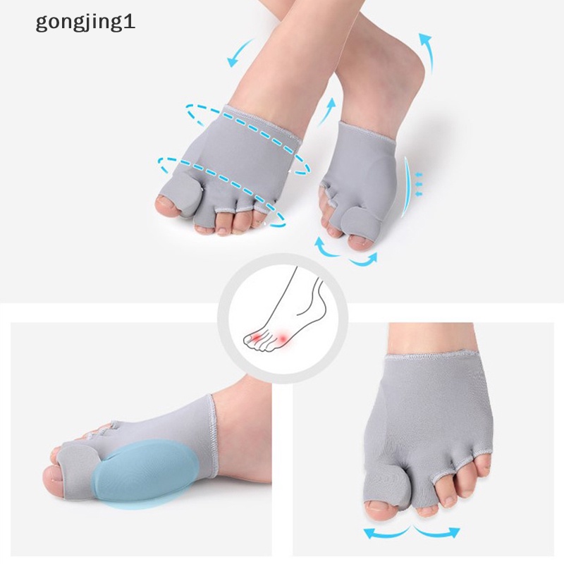 Ggg 1pasang Pemisah Jari Kaki Valgus Bunion Corrector Feet Tulang Thumb Adjuster Pedicure ID