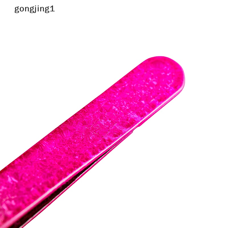 Ggg 1Pcs Pinset Bulu Mata Stainless Steel Eyelashes Extension Antistatic Brow Lash ID