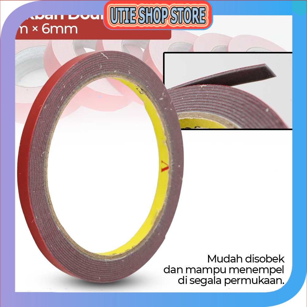 

UTIE STORE - JETTING Lakban Selotip Double Tape 3 Meter 1 PCS - SC-3M