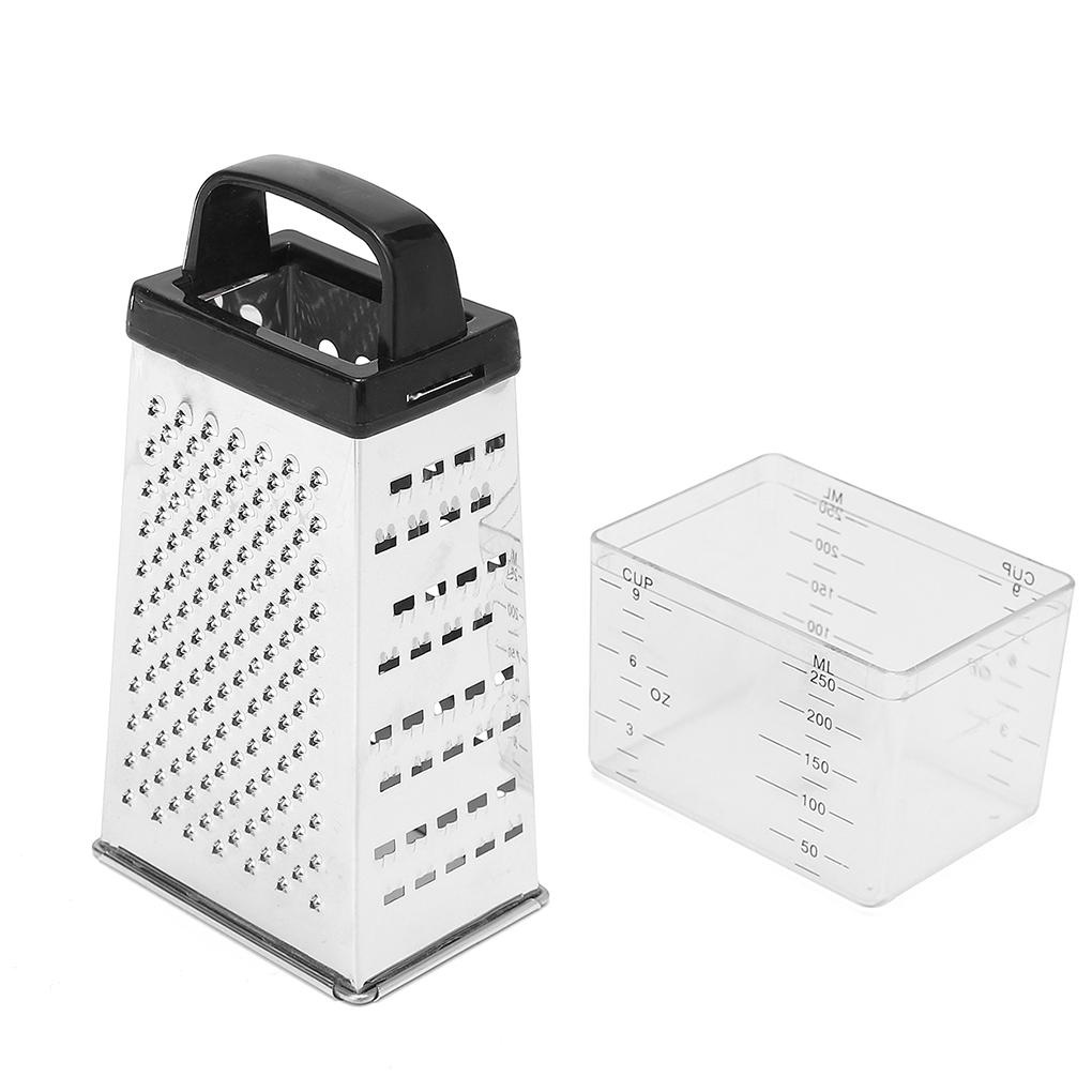 4sisi Parutan Stainless Planer Pemotong Sayur Pemotong Kupas Buah Jahe Garlic Grater Cooking Kitchen Tools Gadget