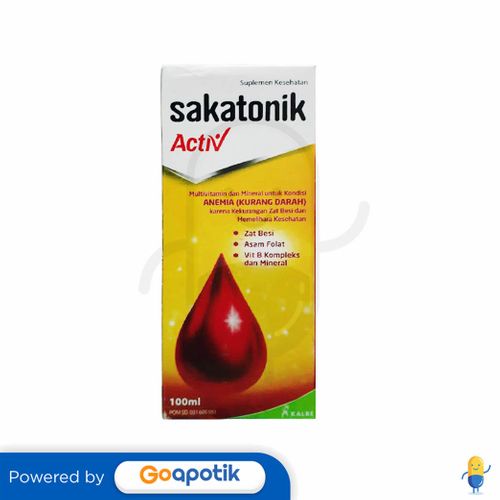 SAKATONIK ACTIV 100 ML BOTOL