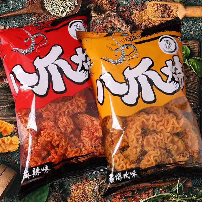 

辈儿香八爪烧 Keripik Gurita Octopus Roasted Snack Sauce Halal