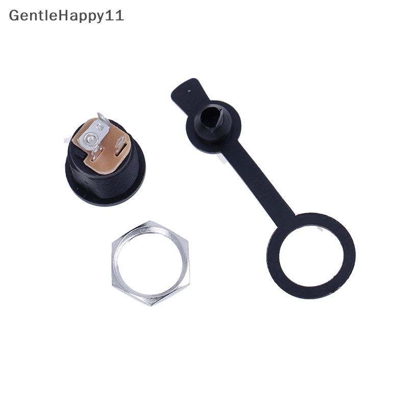 Gentlehappy Waterproof 5.5 x2.1mm/5.5 * 2.5mm DC socket power jack plug female mount Konektor id