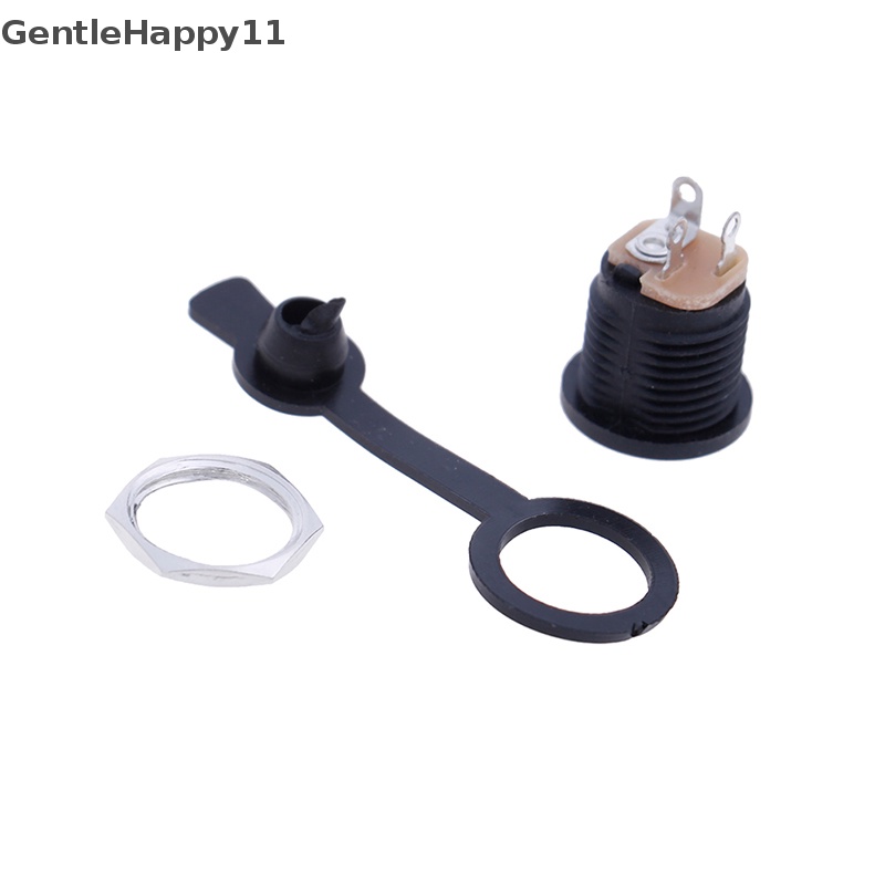 Gentlehappy Waterproof 5.5 x2.1mm/5.5 * 2.5mm DC socket power jack plug female mount Konektor id