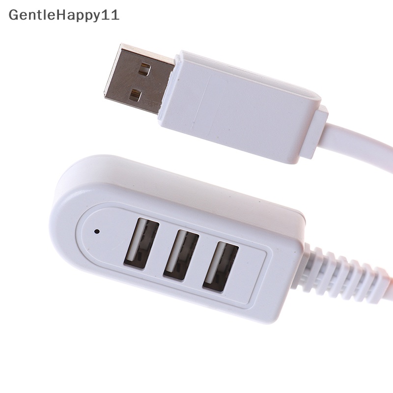 Gentlehappy 3port USB 2.0 Multi High Speed HUB Splitter Laptop Ekspansi Untuk Desktop PC id